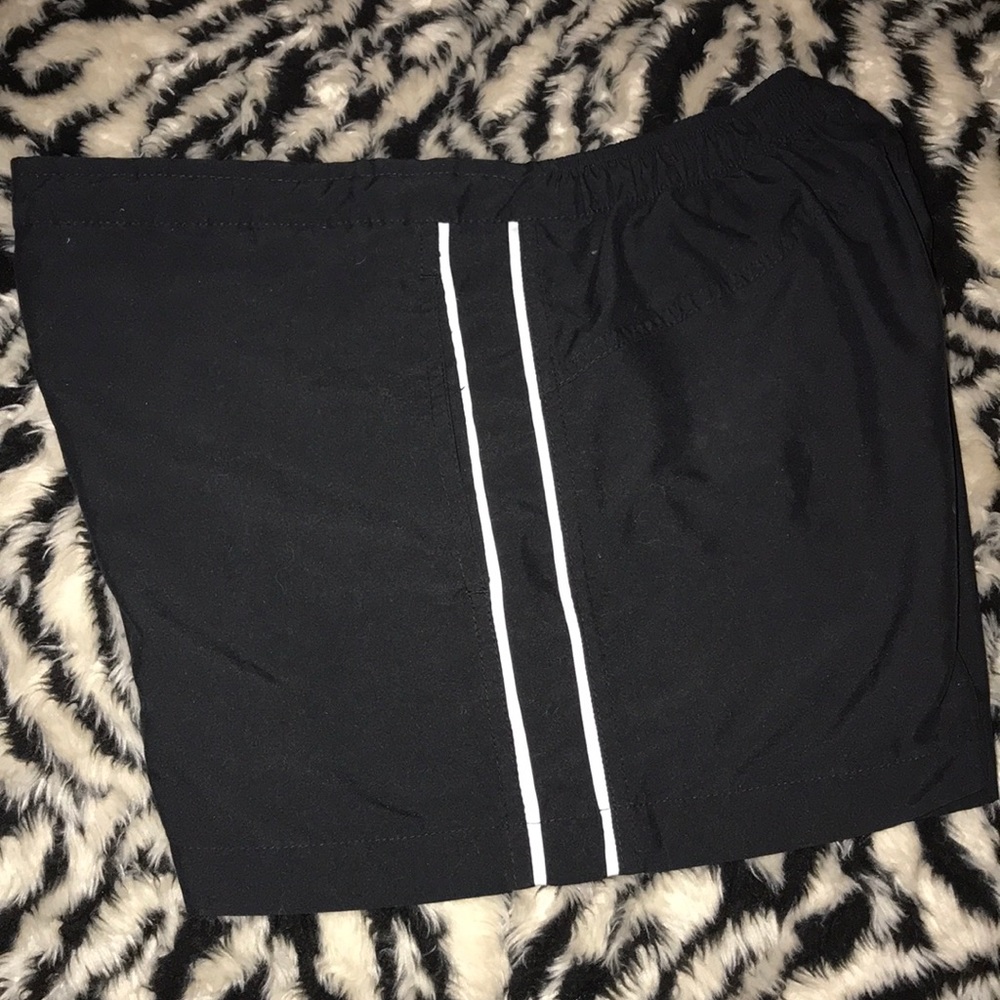 Cheetah small black and white shorts pre 💕